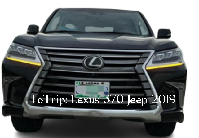 ToTrip :Lexus 570 Jeep 2019 for car hire